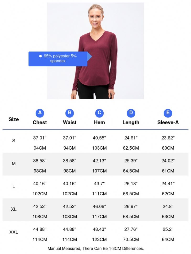 Women's Autumn Winter Yoga Long Sleeve Loose Leisure Sports T-shirt Quick-Drying Breathable Running Training Fitness Clothes