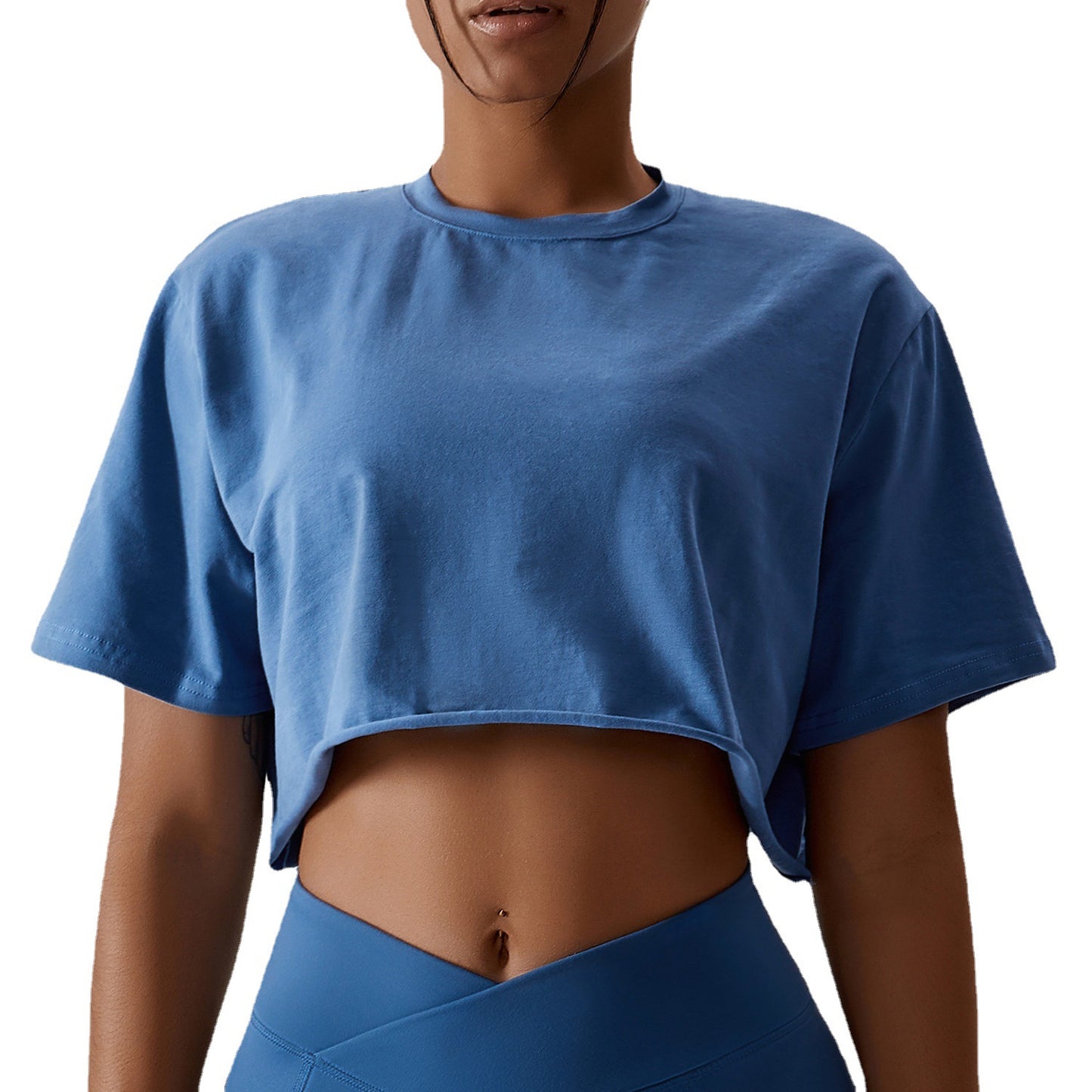 yoga fitness workout crop tops