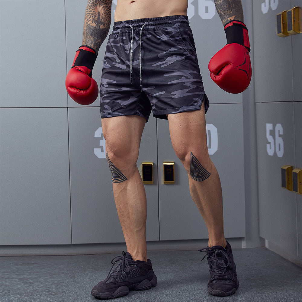 Summer New Sports Shorts Men's Casual Pants Summer Men's Cropped Pants Quick Drying Beachwear Men's Pants