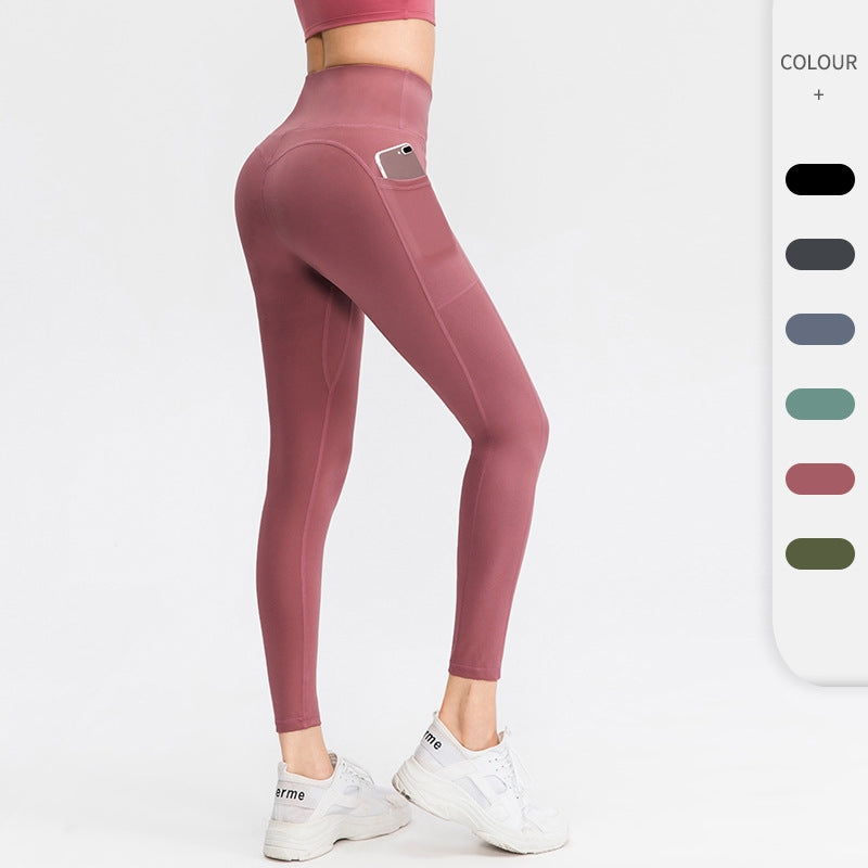 Sport High Waist With Designs Workout Leggings Custom Logo Compression Pants