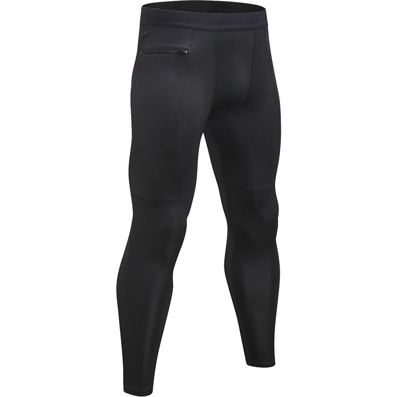 Mens Running Gym Fitness Workout Sports Tights Men