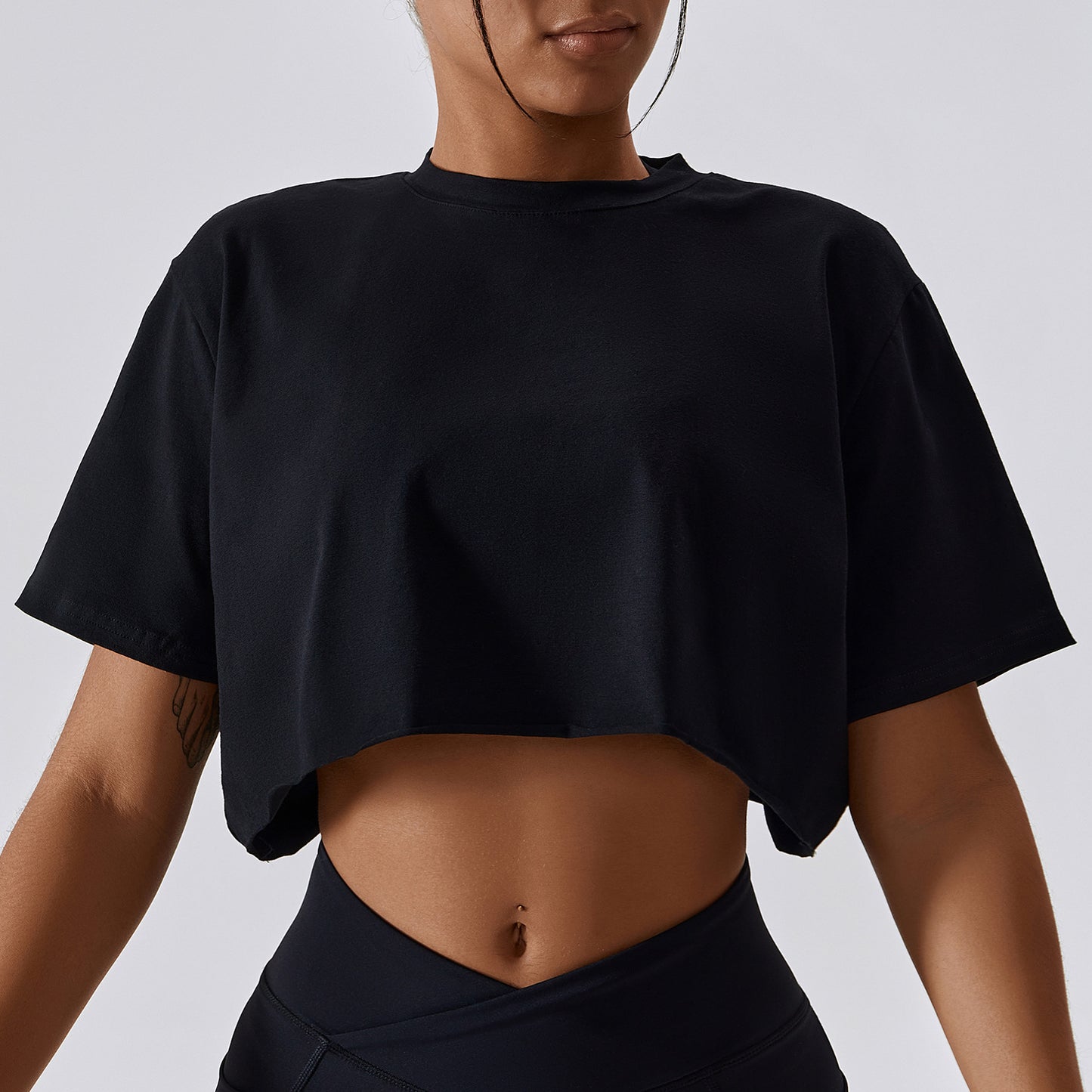 yoga fitness workout crop tops
