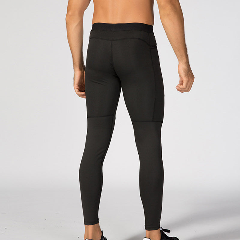 Mens Running Gym Fitness Workout Sports Tights Men