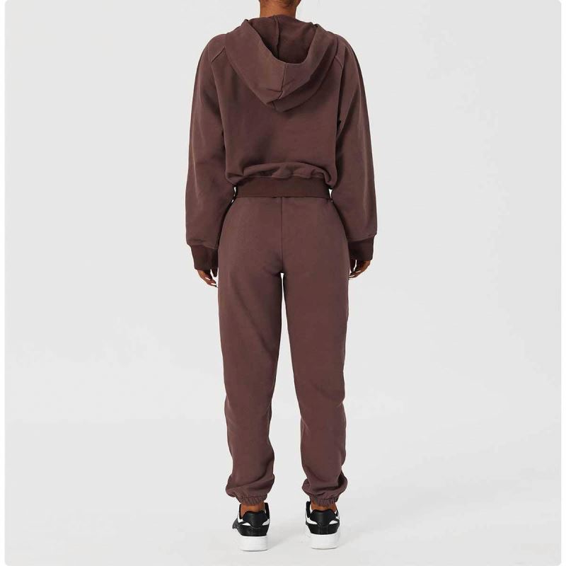 Outdoor Fashion Pullover Hooded Eu Us Casual Loose Sports Clothes Autumn And Winter Warm Pockets Long Sleeved Sweater Women