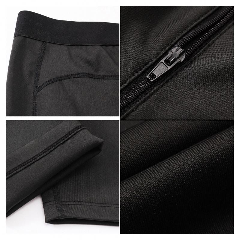 Mens Running Gym Fitness Workout Sports Tights Men