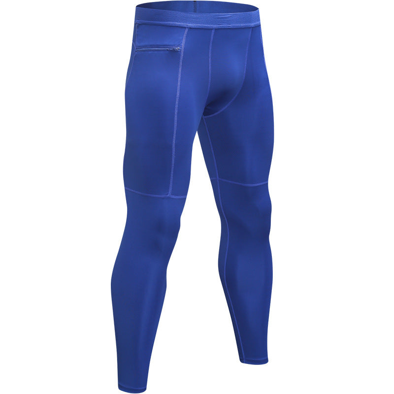 Mens Running Gym Fitness Workout Sports Tights Men