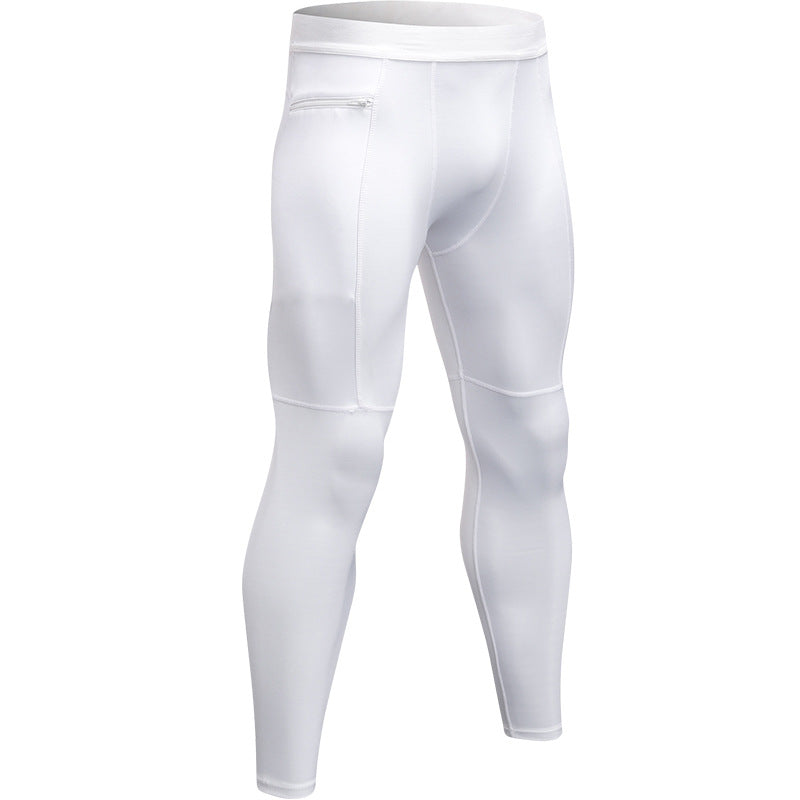 Mens Running Gym Fitness Workout Sports Tights Men