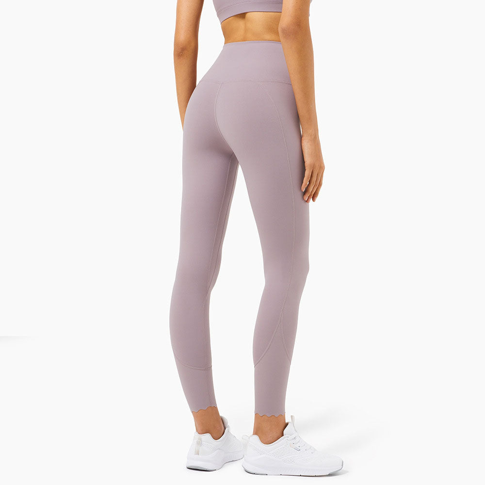 New Support Nude Feeling Arbitrary Cut Waist Peach Hip Sports Fitness Women Sport Plus Size High Quality Yoga Pants