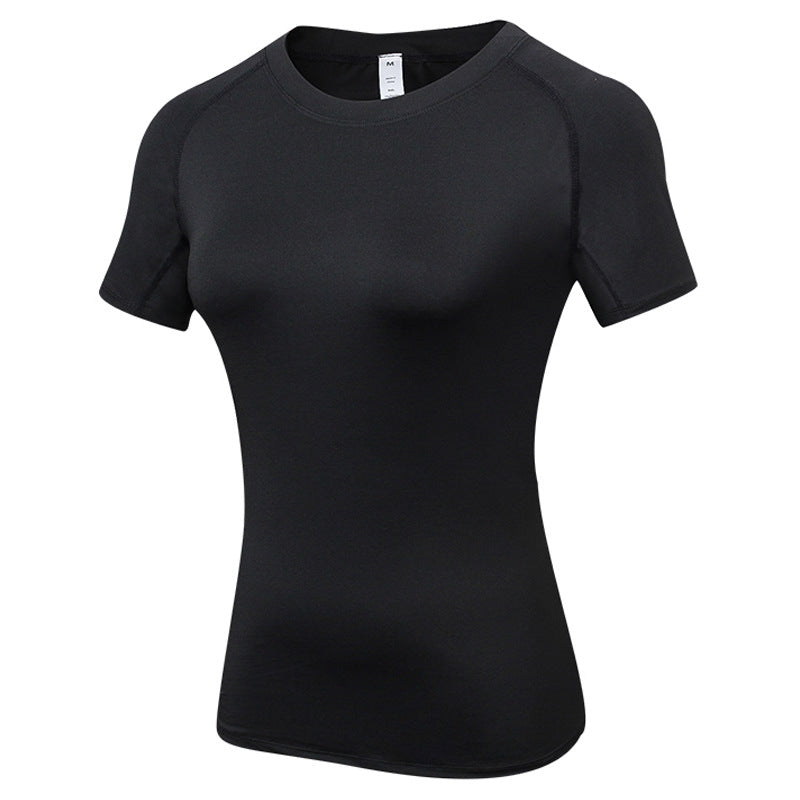 Plain Shirt Custom T Shirts Women Yoga Workout Compression Sleeveless Quick Drying