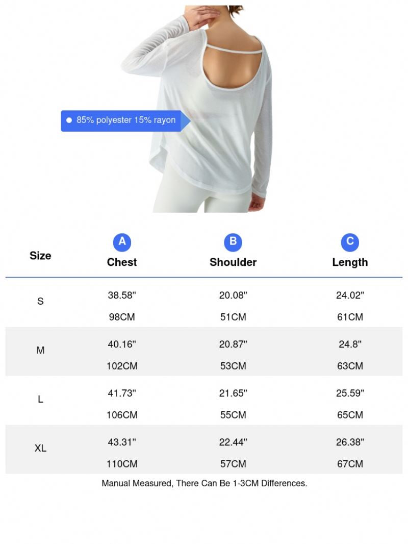 Ningbo Big Tree Beauty Back Yoga Clothes Blouse Long Sleeve Loose Mesh Ultra-Thin Quick-Drying Workout Top Blouse Solid Color