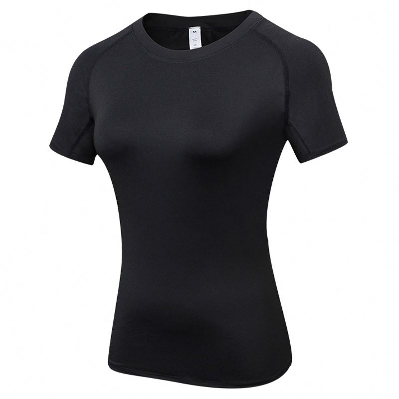 Plain Shirt Custom T Shirts Women Yoga Workout Compression Sleeveless Quick Drying