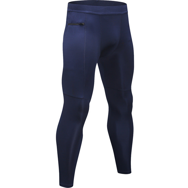 Mens Running Gym Fitness Workout Sports Tights Men