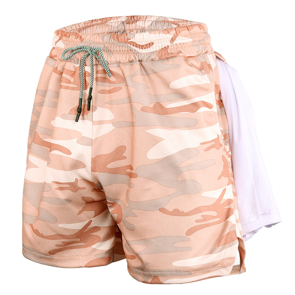 Summer New Sports Shorts Men's Casual Pants Summer Men's Cropped Pants Quick Drying Beachwear Men's Pants