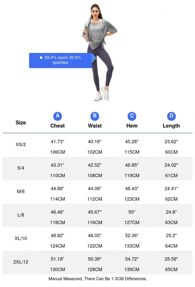 Spring Summer New Women's Sports Blouse Lightweight Breathable Running Loose Short Sleeve Split Quick-Drying Yoga T Shirts