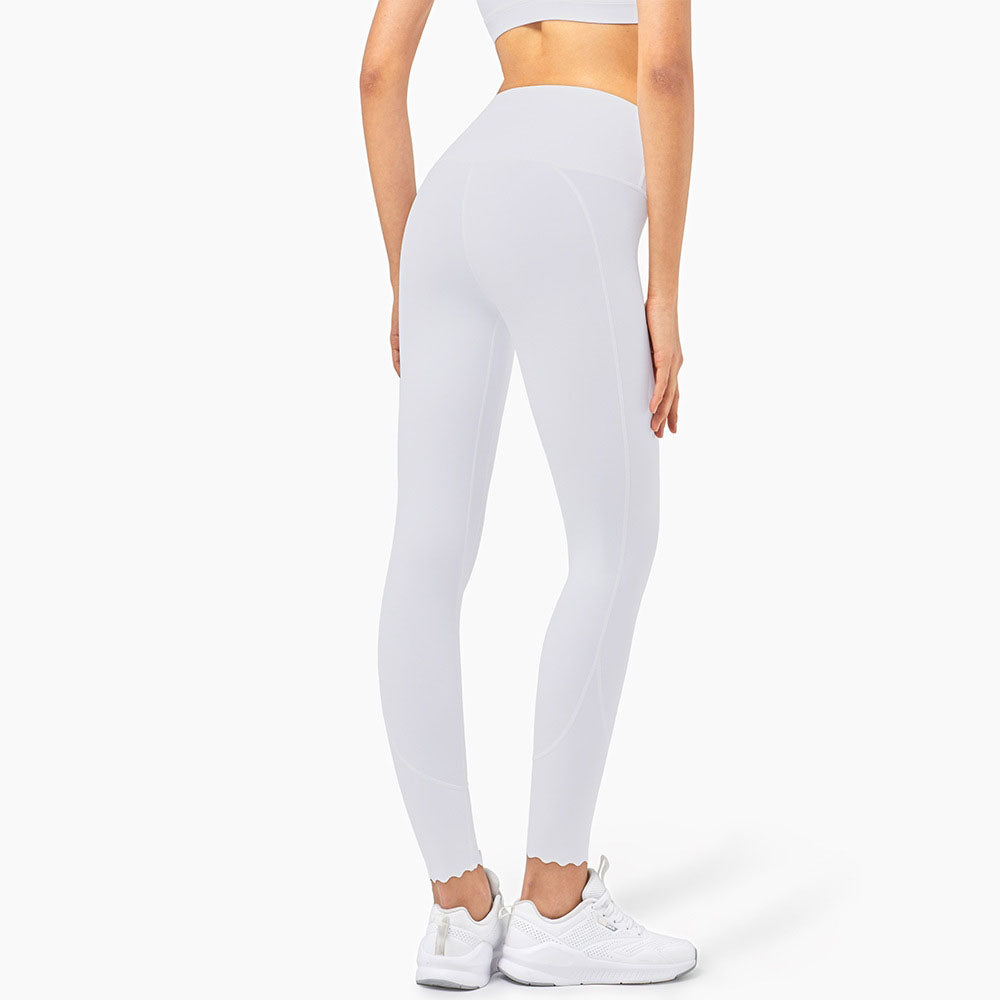 New Support Nude Feeling Arbitrary Cut Waist Peach Hip Sports Fitness Women Sport Plus Size High Quality Yoga Pants