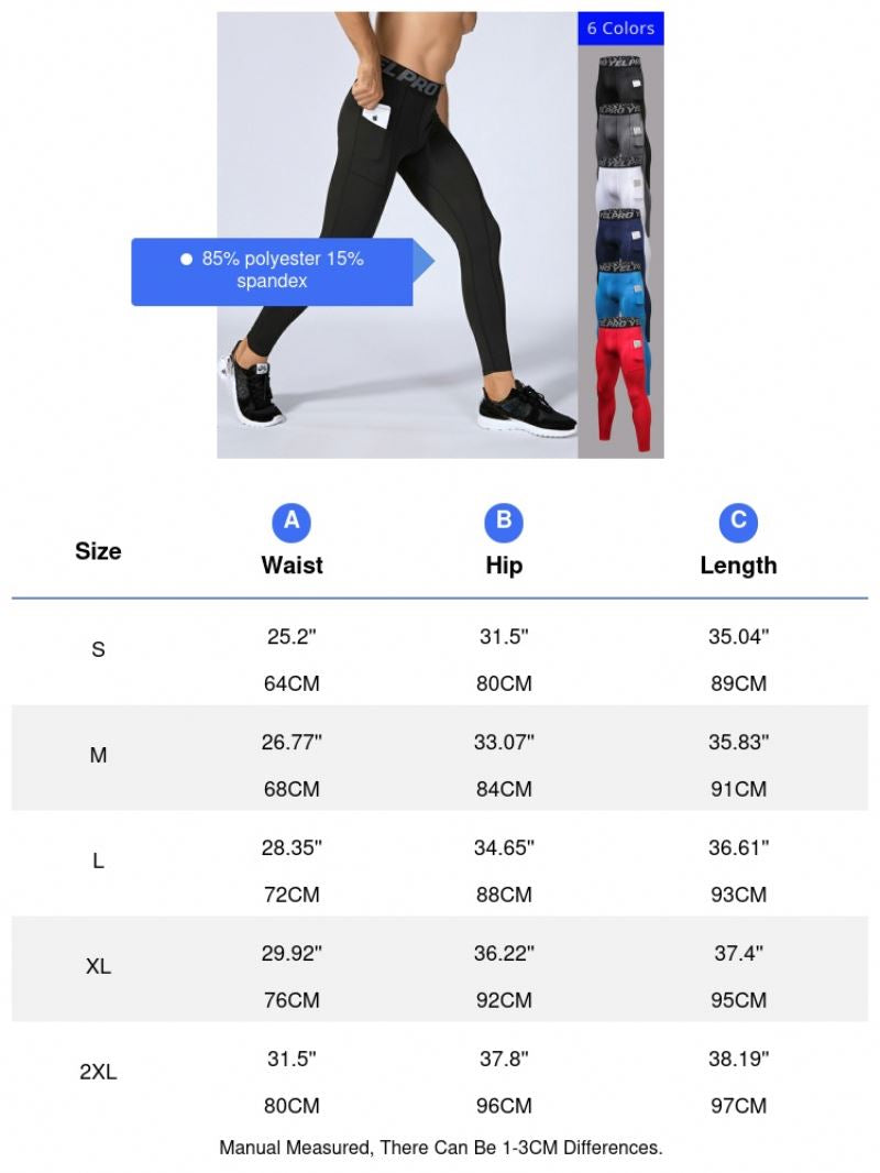 Tights Compression Jogging Tights Gym Sport Leggings Men Fitness