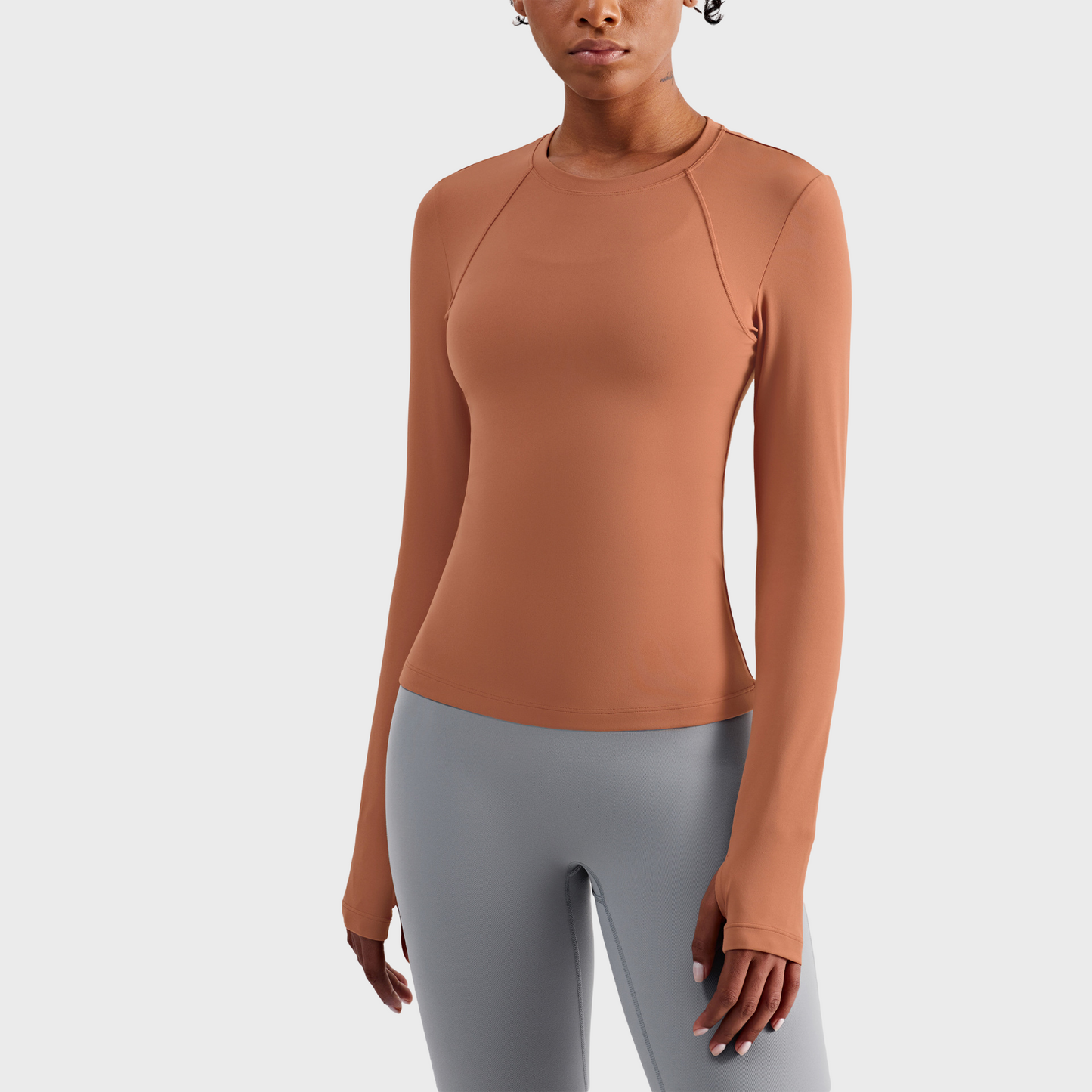 New Fitness Autumn Long Sleeves T Shirt Winter Tshirt Women'S Fitting Skin Friendly Nude Lulu Yoga Clothing Tops
