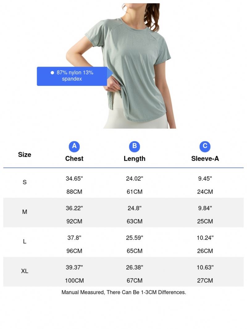 SpringSummer Jacquard Split Hollow Yoga Blouse Women's Lightweight Quick-Drying Short-Sleeved T-shirt Loose Breathable Yoga Top