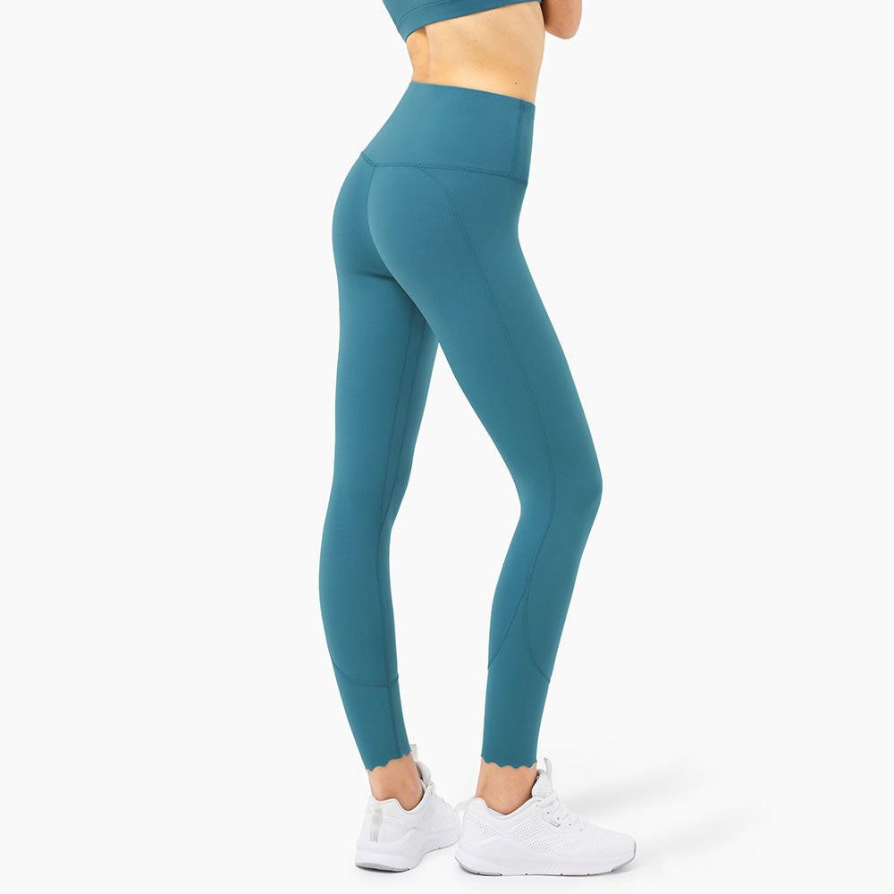 New Support Nude Feeling Arbitrary Cut Waist Peach Hip Sports Fitness Women Sport Plus Size High Quality Yoga Pants