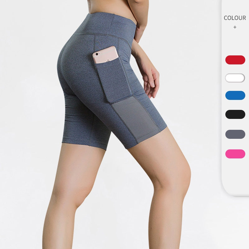 For Polyester Running Workout Shorts Compression Pants