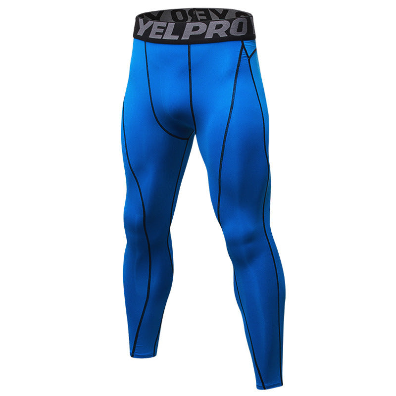 Mens Running Gym Fitness Workout Compression Pants Men Tights Sport