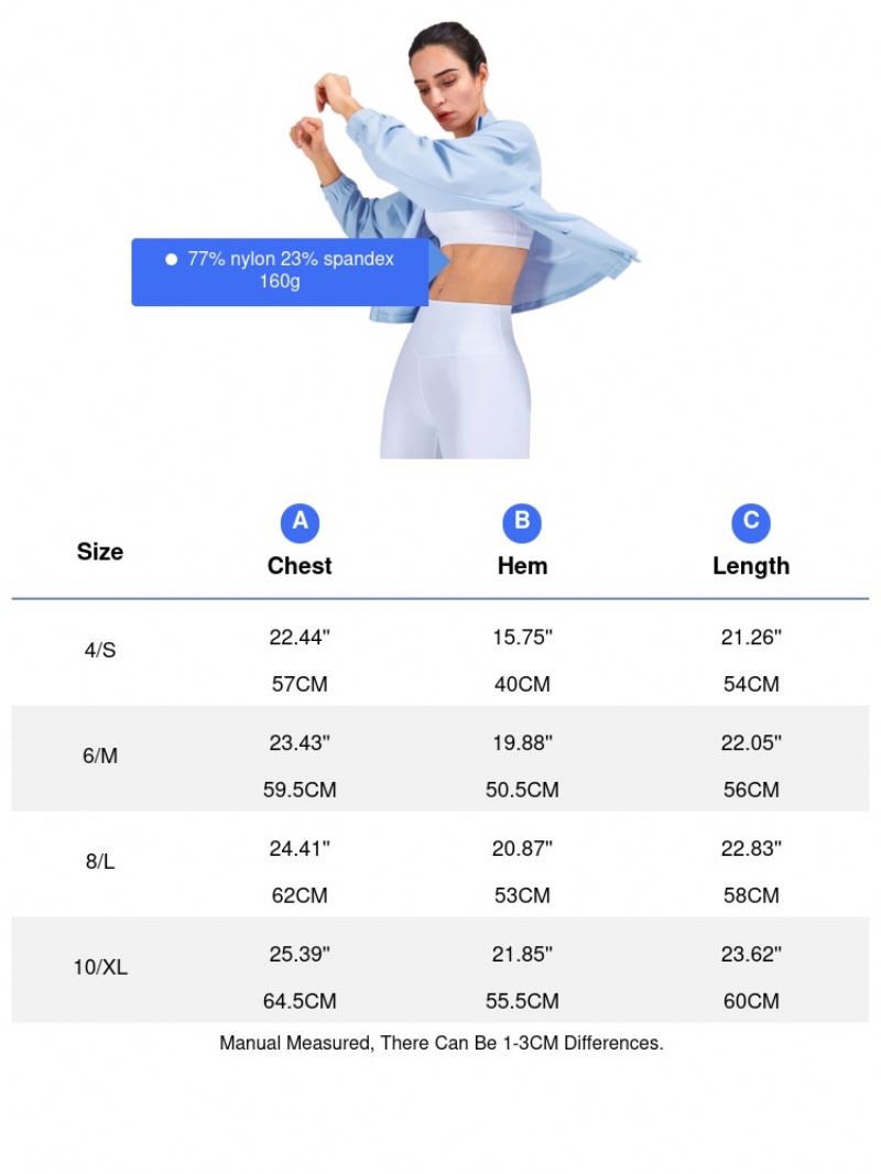 No Ironing Fall Winter Lulu Sports Workout Jacket Women High Collar Close-Lock Zipper Casual Breathable Fitness Clothing Jacket