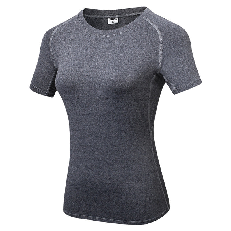 Plain Shirt Custom T Shirts Women Yoga Workout Compression Sleeveless Quick Drying