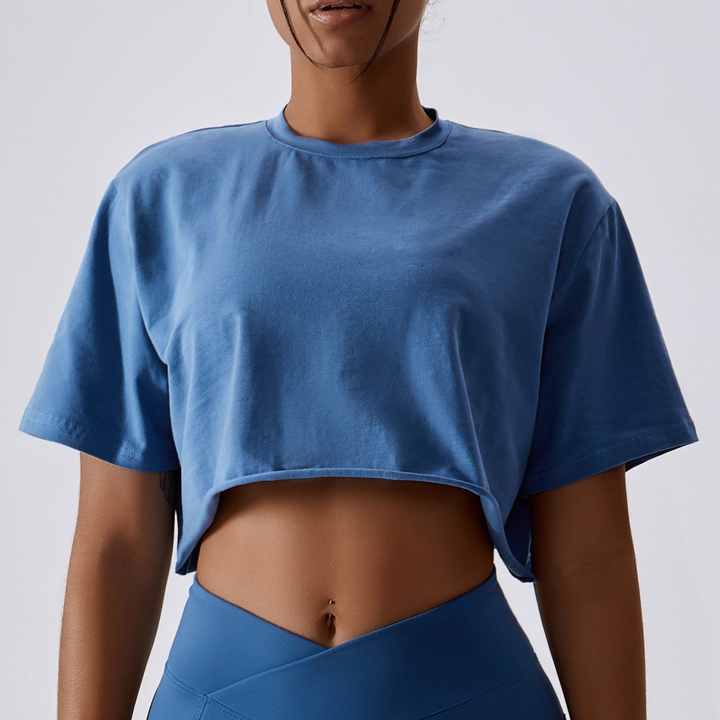 yoga fitness workout crop tops