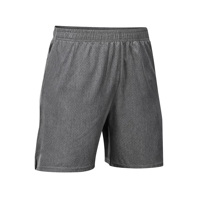 Sports shorts men's summer fast drying breathable running training five-point basketball sports fitness fast drying shorts
