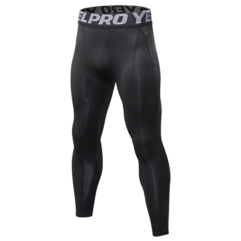 Mens Running Gym Fitness Workout Compression Pants Men Tights Sport
