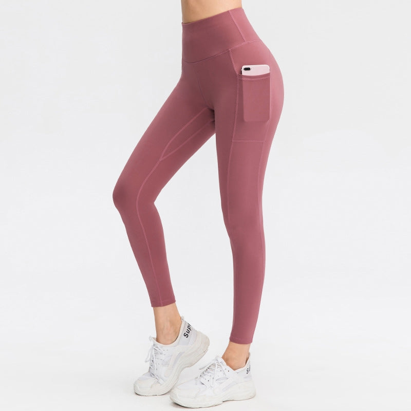 Sport High Waist With Designs Workout Leggings Custom Logo Compression Pants