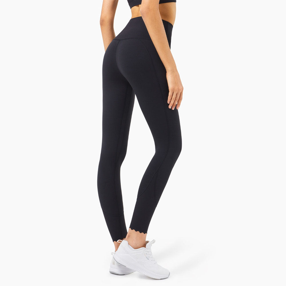 New Support Nude Feeling Arbitrary Cut Waist Peach Hip Sports Fitness Women Sport Plus Size High Quality Yoga Pants