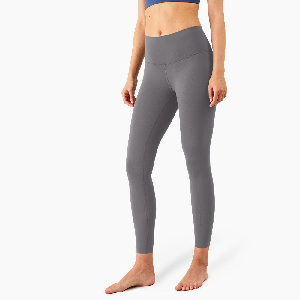 New Spring High Strength Nude Pocket Ll Female High Waist Peach Hips Fitness Sports Tights Women Gym Pants Leggings Workout