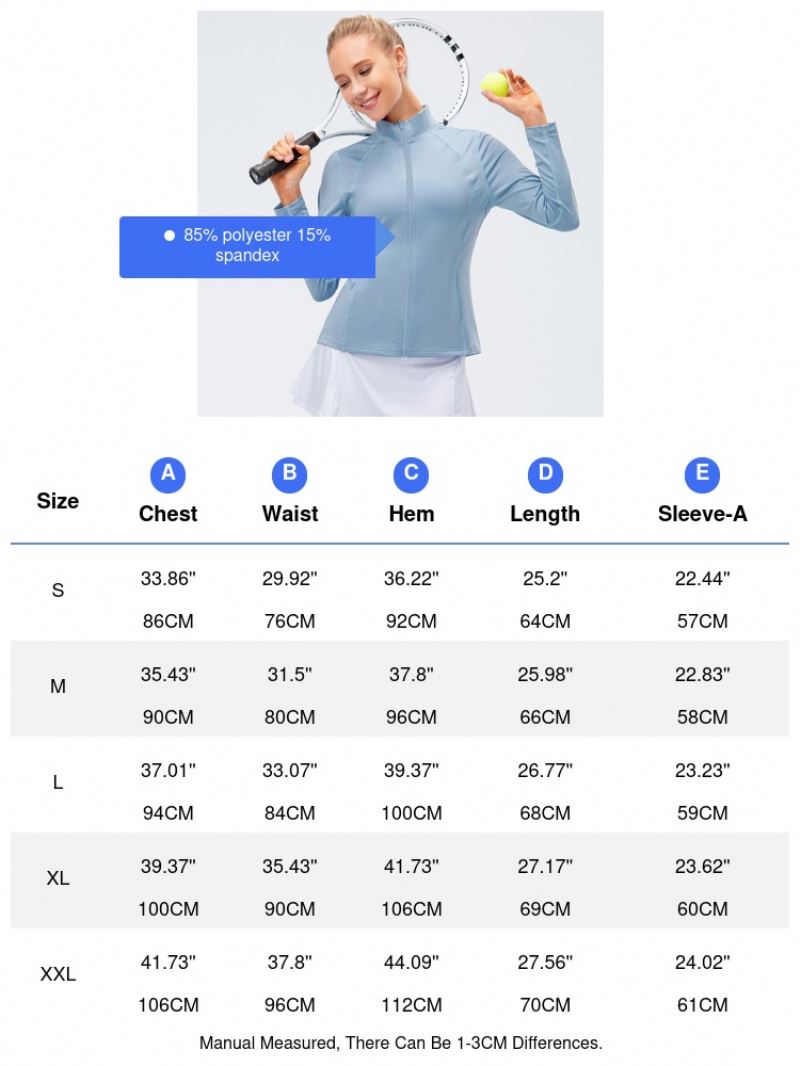 Women's Autumn Winter Zipper Long-Sleeved Sports Jacket Tight Fitness Yoga Clothes Stretch Quick-Drying Running Top