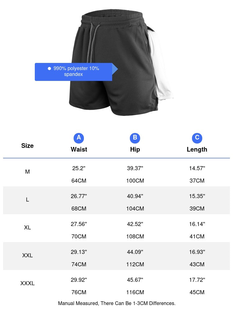 Summer New Sports Shorts Men's Casual Pants Summer Men's Cropped Pants Quick Drying Beachwear Men's Pants