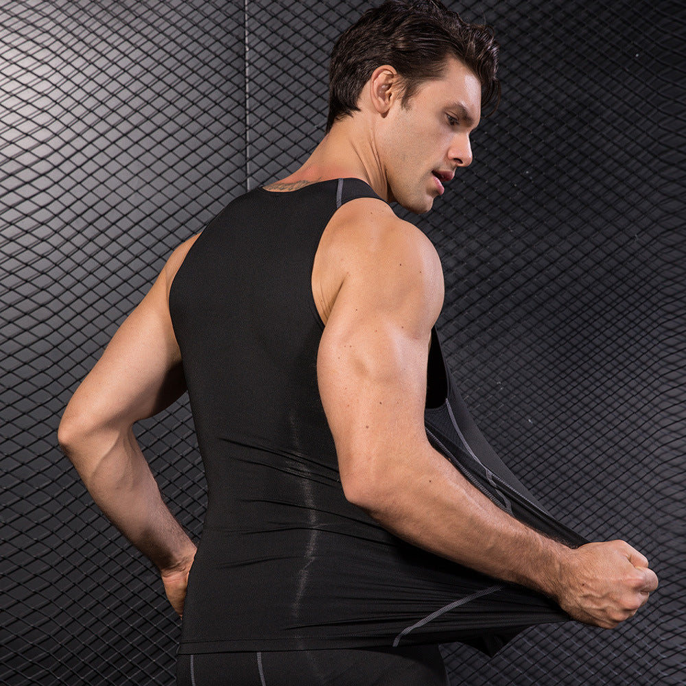 Sleeveless Muscle Gym Sport Slim Vest Bodybuilding Mens Tank Top