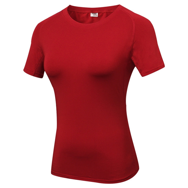 Plain Shirt Custom T Shirts Women Yoga Workout Compression Sleeveless Quick Drying