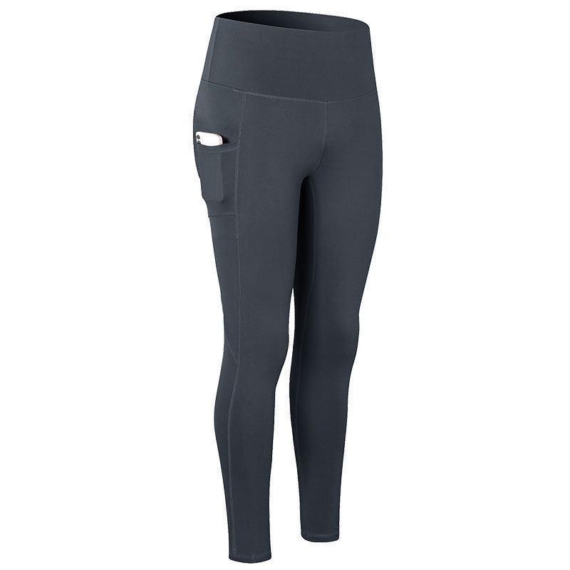 Yoga Manufacturer Fitted Gym With Pockets Compression Pants For Women