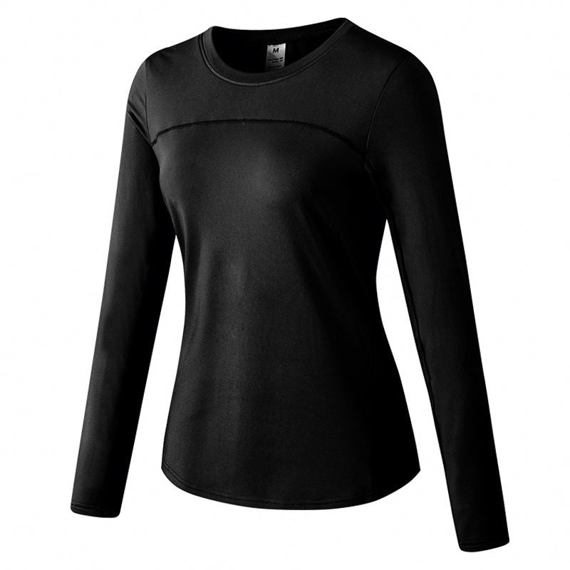 Shirts Long Sleeve T Shirt Women Gym Fitness Compression Quick Drying