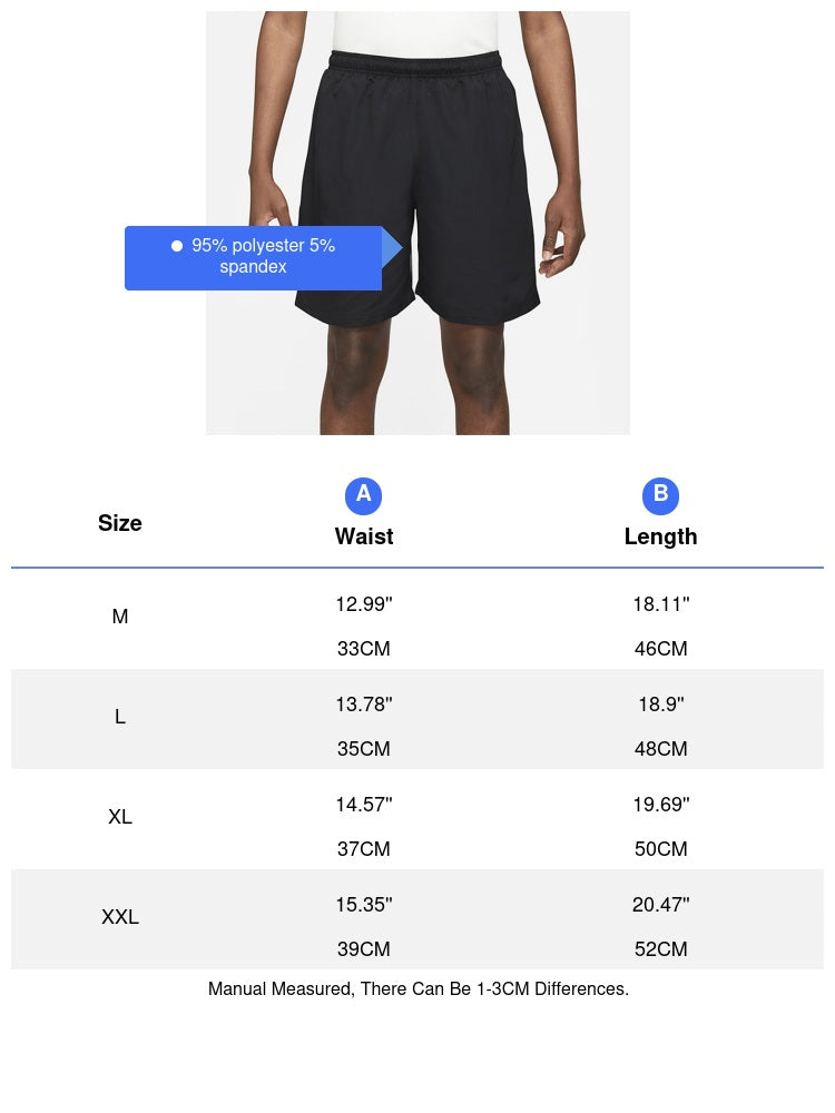 Summer sports shorts men's quick-dry running loose American sweat-absorbing basketball training shorts five-point fitness pants