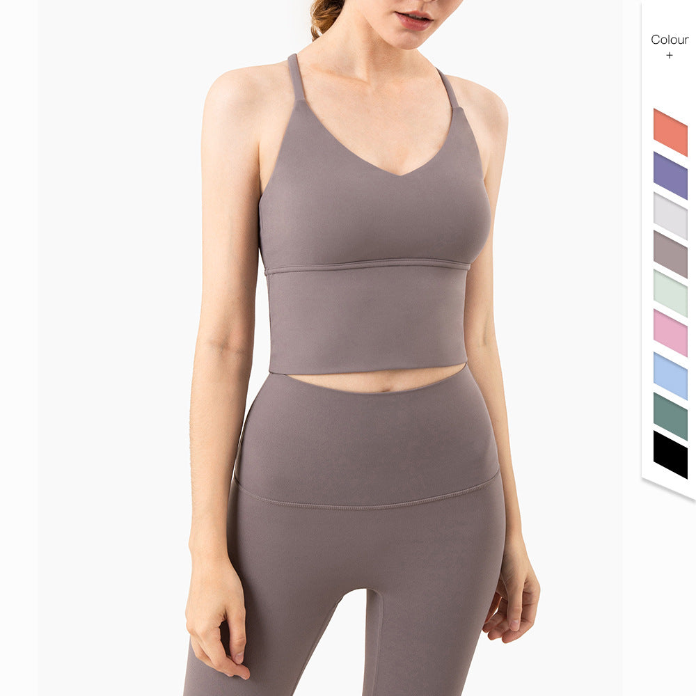 Womens Fitness Sexy Sports Bra Yoga Women Free Sample Low Moq Custom Logo