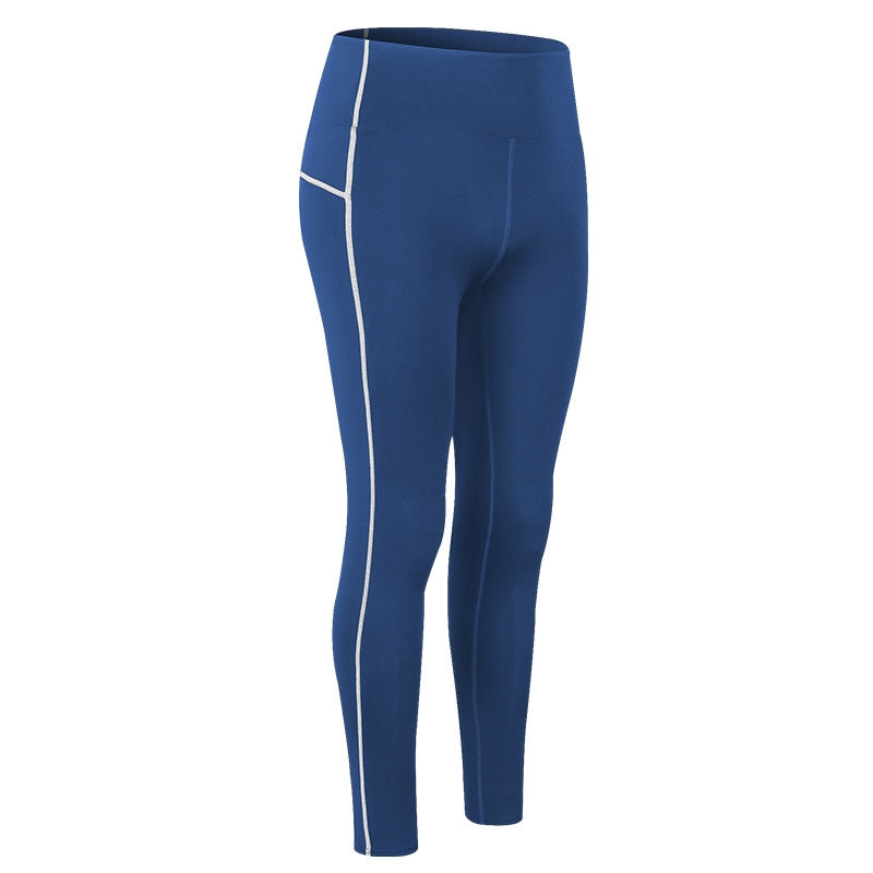 Spandex High Waisted Women Custom Yoga Compression Pants