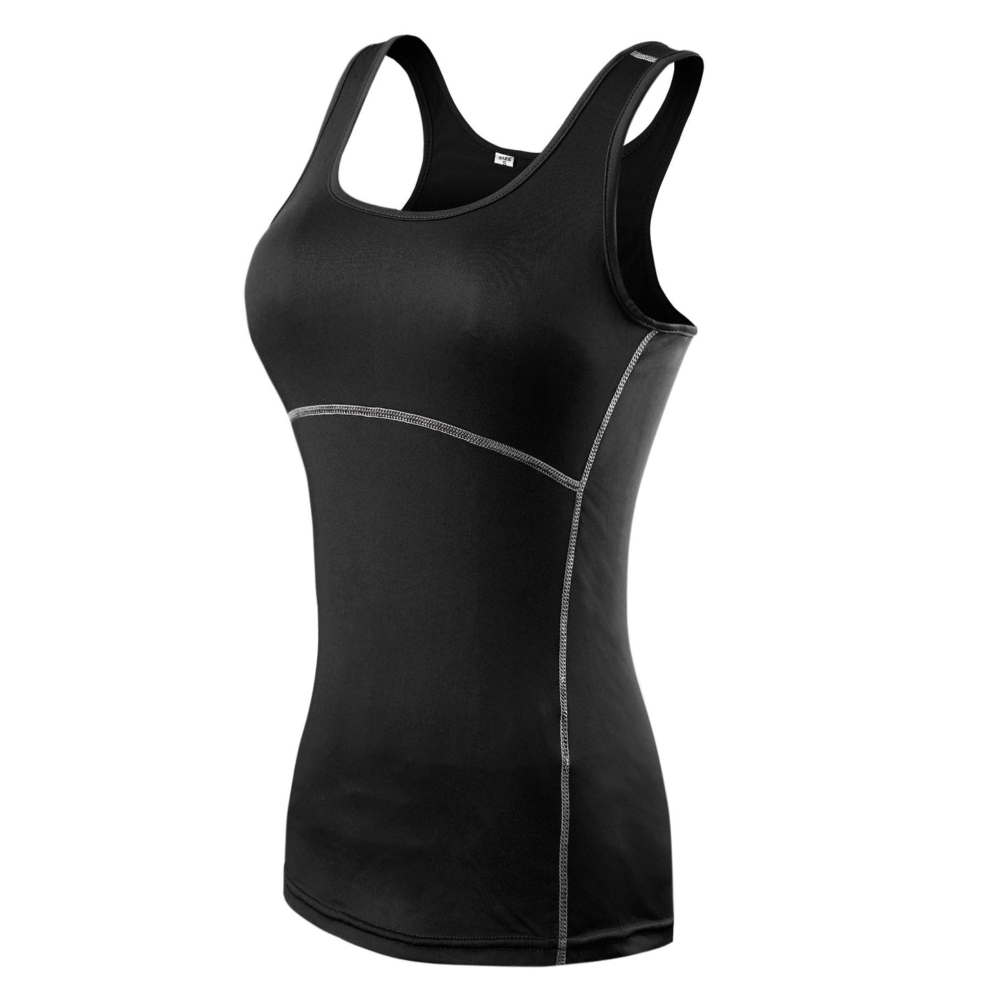 Girls' Vests Gym Sport Top Women Training Compression Sleeveless Quick Drying