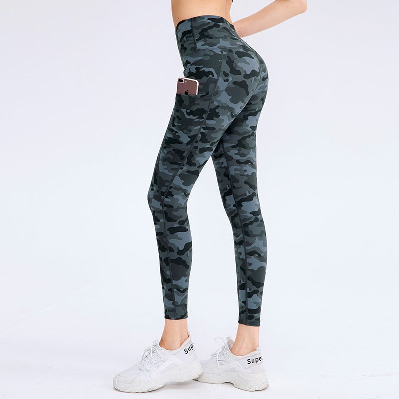 Yoga Manufacturer Fitted Gym With Pockets Compression Pants For Women