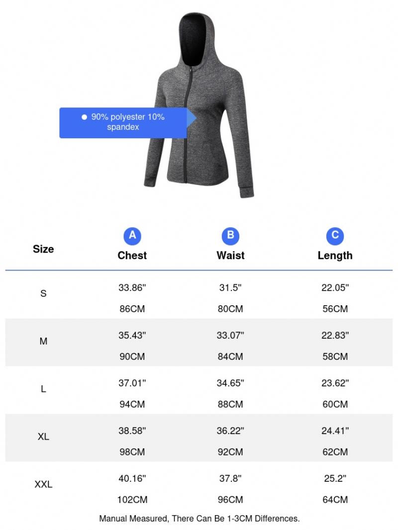 Women's Autumn and Winter Fitness Coat Yoga Training Running Zipper Sports Casual Hoodie Quick-Drying Coat