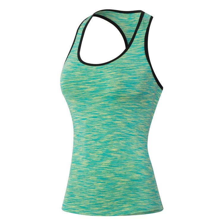 Yoga Tank Workout Top Women Gym Fitness Compression Sleeveless Quick Drying