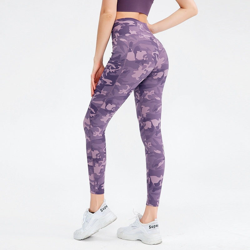 Yoga Manufacturer Fitted Gym With Pockets Compression Pants For Women