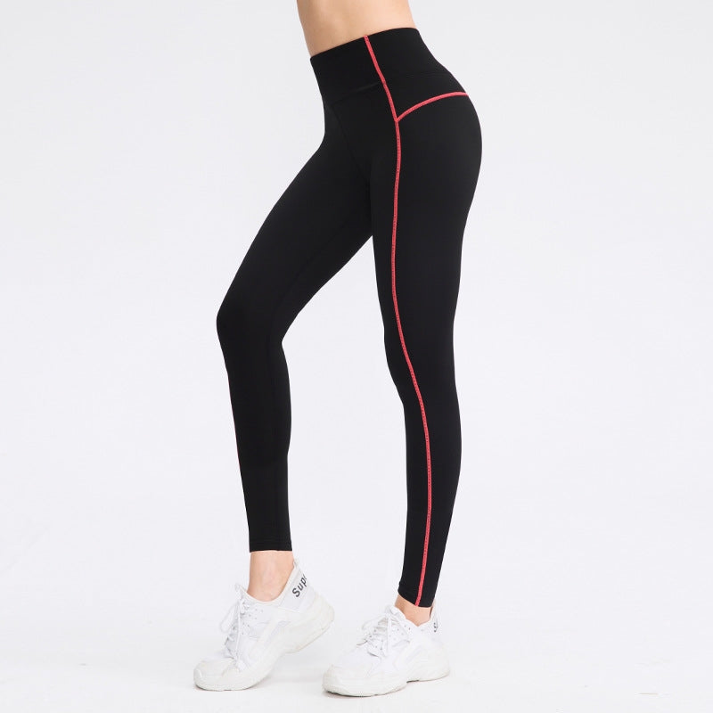 Spandex High Waisted Women Custom Yoga Compression Pants