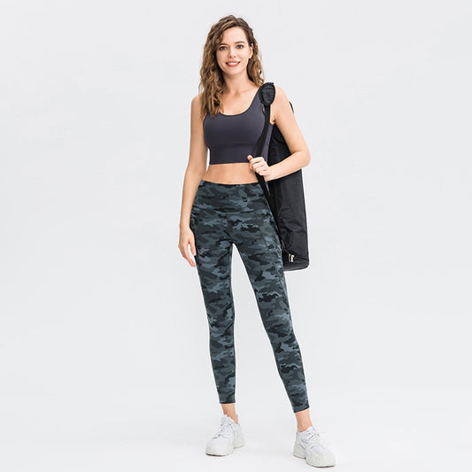 Yoga Manufacturer Fitted Gym With Pockets Compression Pants For Women