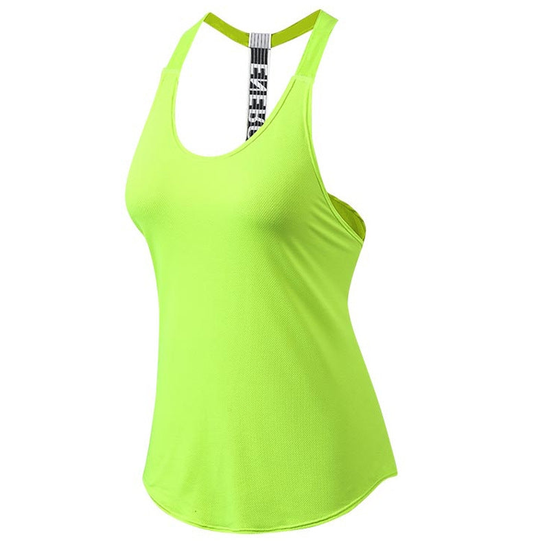 Women'S Vests Gym Tank Top Women Yoga Workout Compression Sleeveless Quick Drying